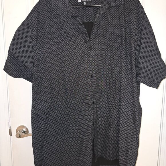 Men Beverly Hills Polo Club Button Shirt Short Sleeve 3X - Picture 3 of 5